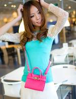 Pre-orderกระเป๋าVivian รุ่น009-31-600 กระเป๋าสไตล์เกาหลี นำเข้าจากเจ้าของแบรนด์ 100% ใบเล็กน่ารักมาก